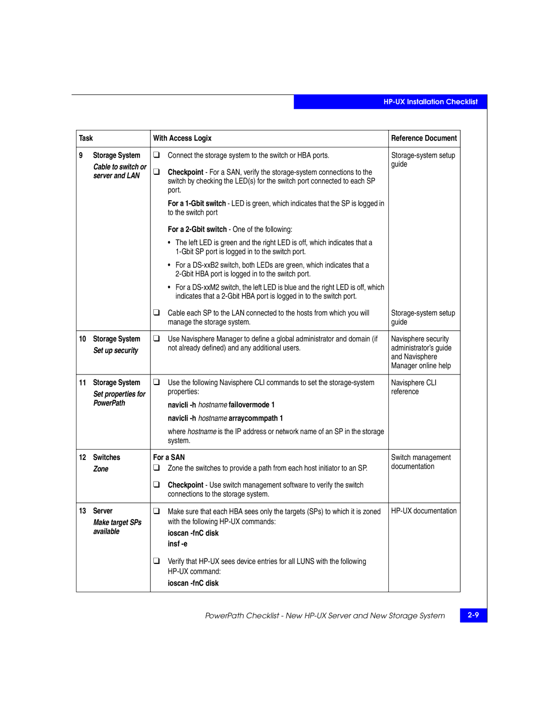 EMC 69001166 manual Set up security 