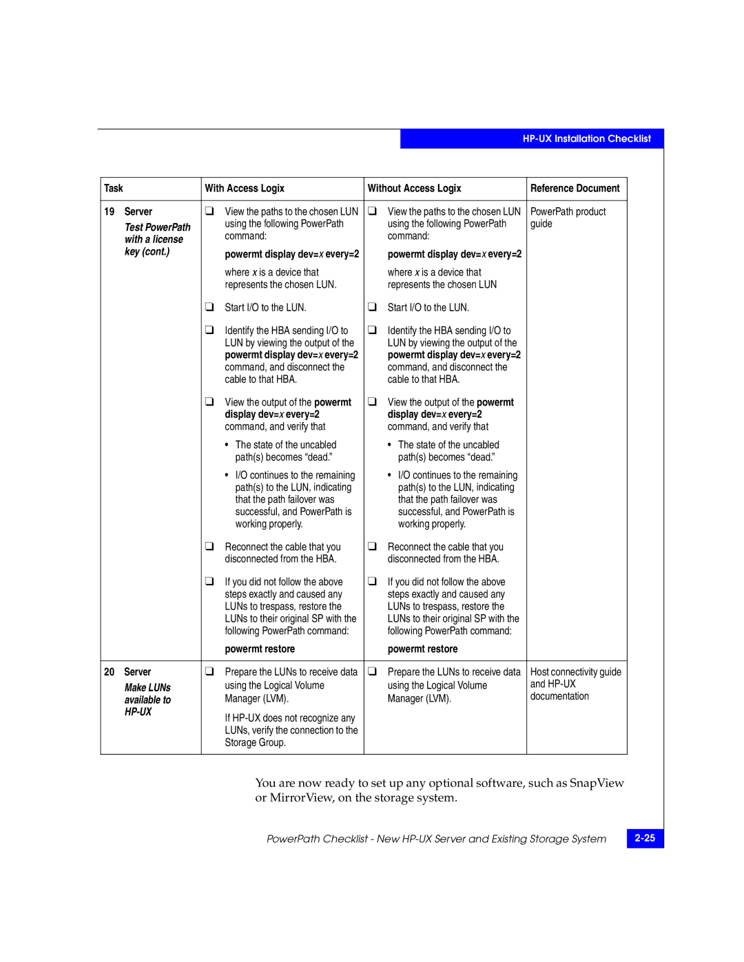 EMC 69001166 manual With a license Key, Available to 