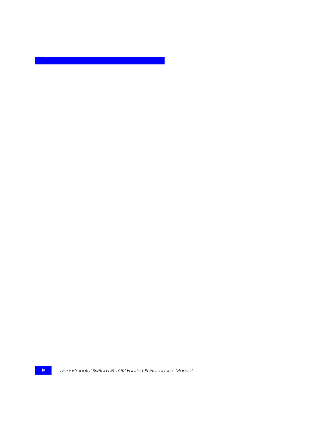EMC manual Departmental Switch DS-16B2 Fabric OS Procedures Manual 