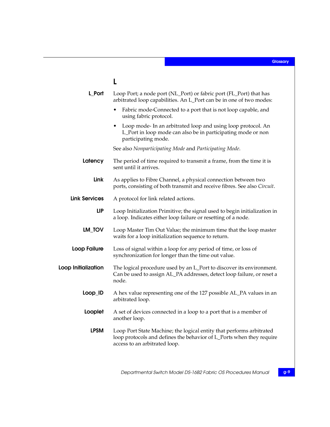 EMC DS-16B2 manual See also Nonparticipating Mode and Participating Mode 