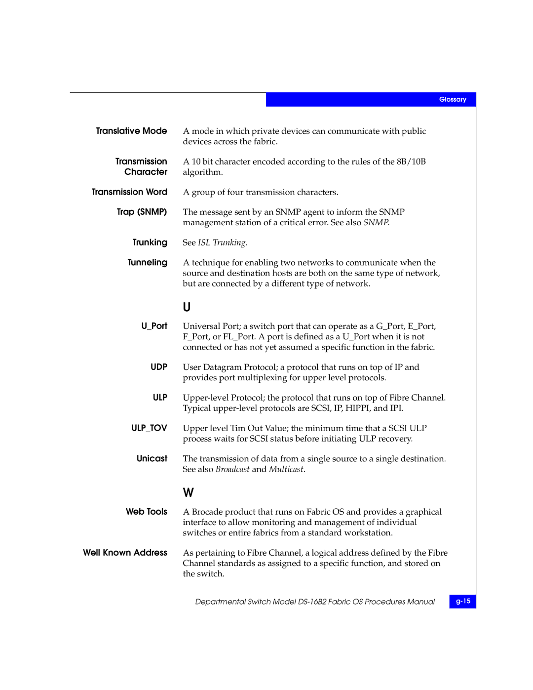 EMC DS-16B2 manual Udp 