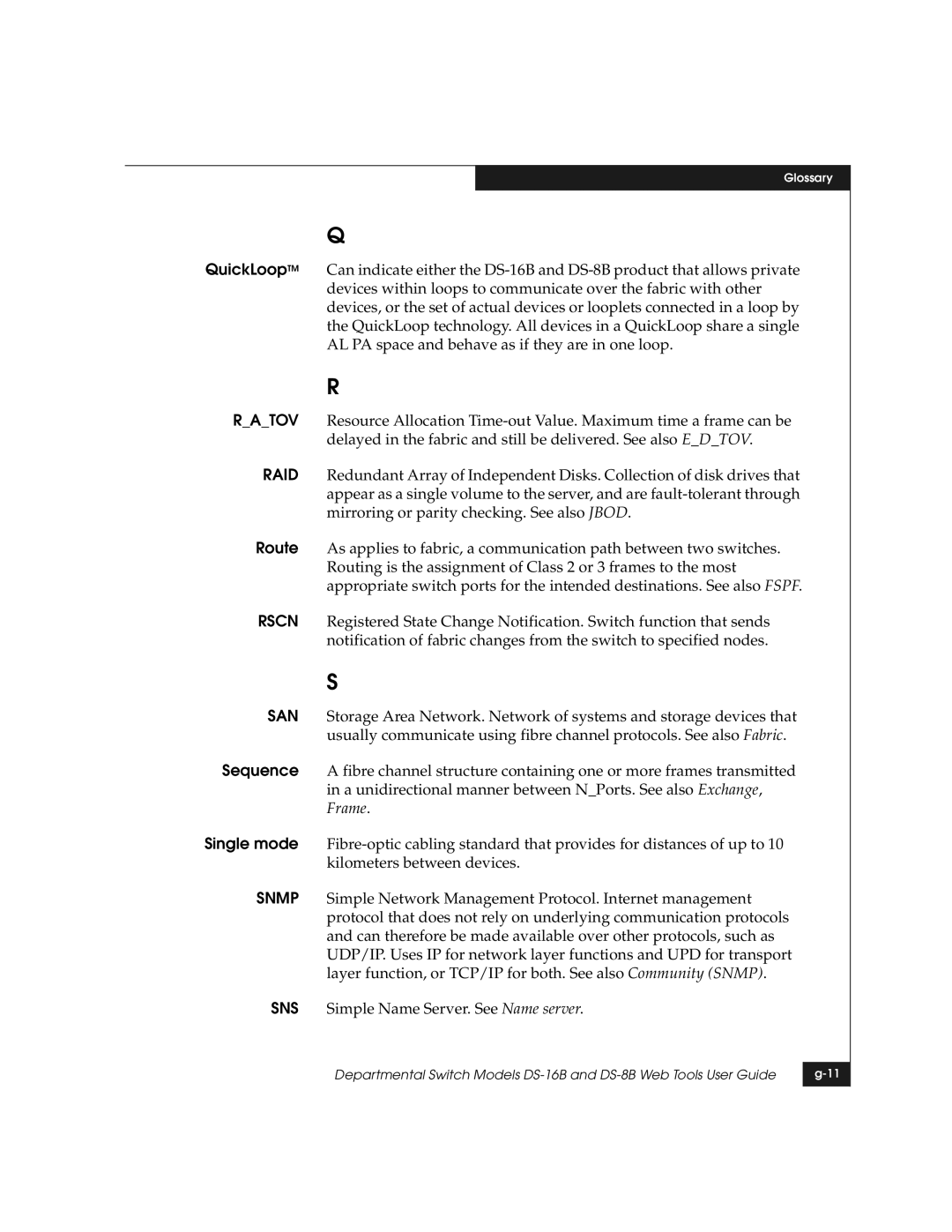 EMC DS-8B manual QuickLoopTM, Route, Sequence, Single mode 