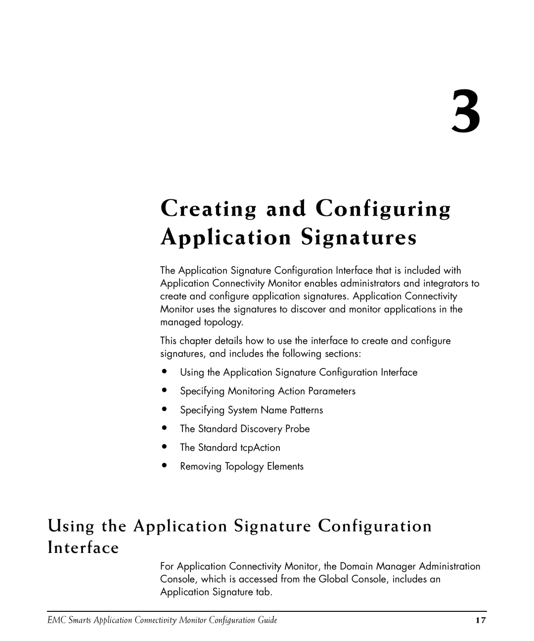 EMC OL-8950-01 Creating and Configuring Application Signatures, Using the Application Signature Configuration Interface 