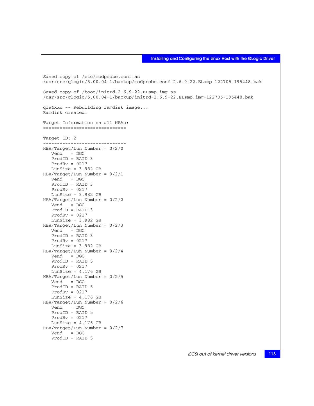 EMC P/N 300-002-803 manual 113 