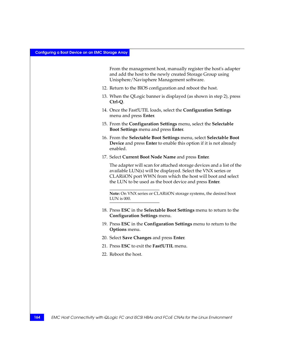 EMC P/N 300-002-803 manual 164 