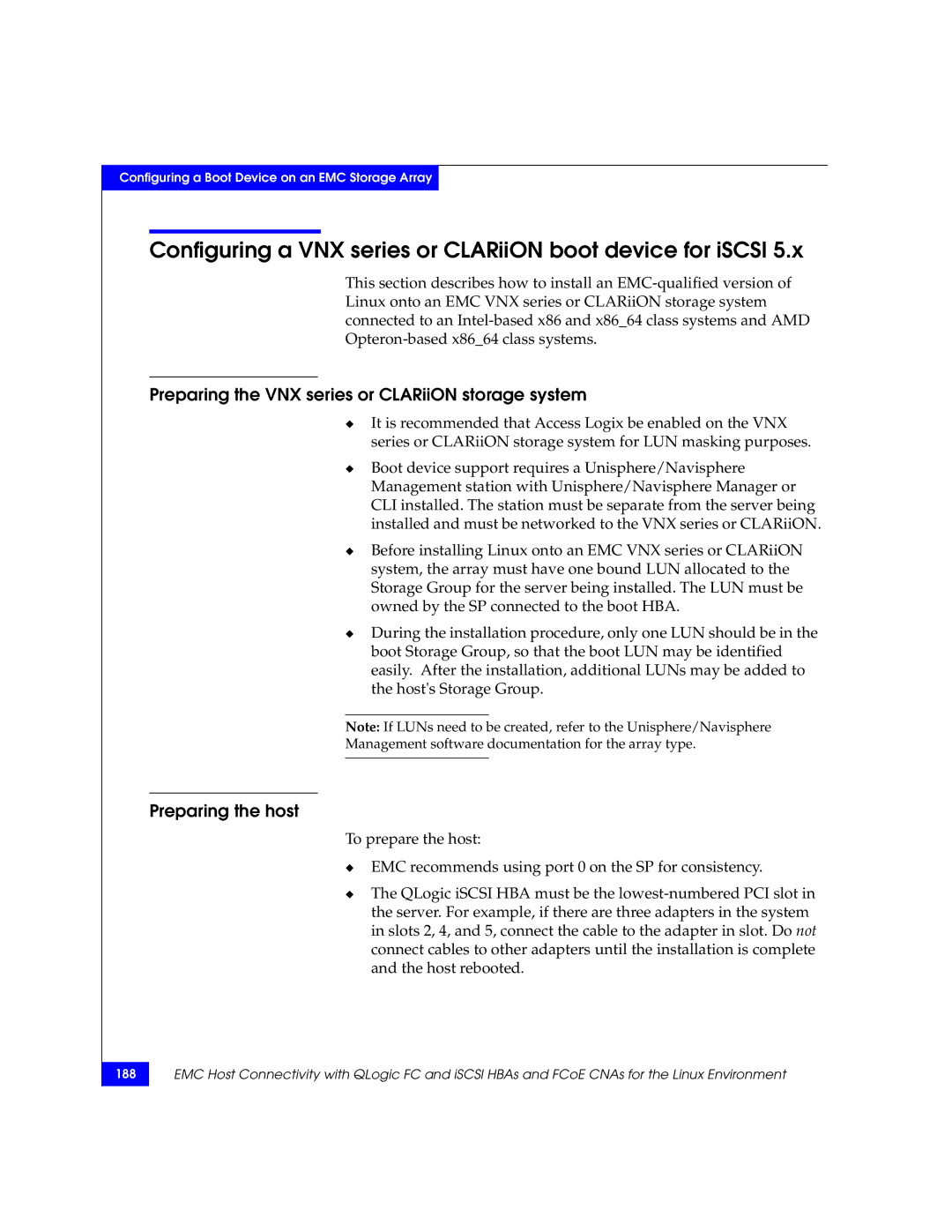 EMC P/N 300-002-803 manual 188 