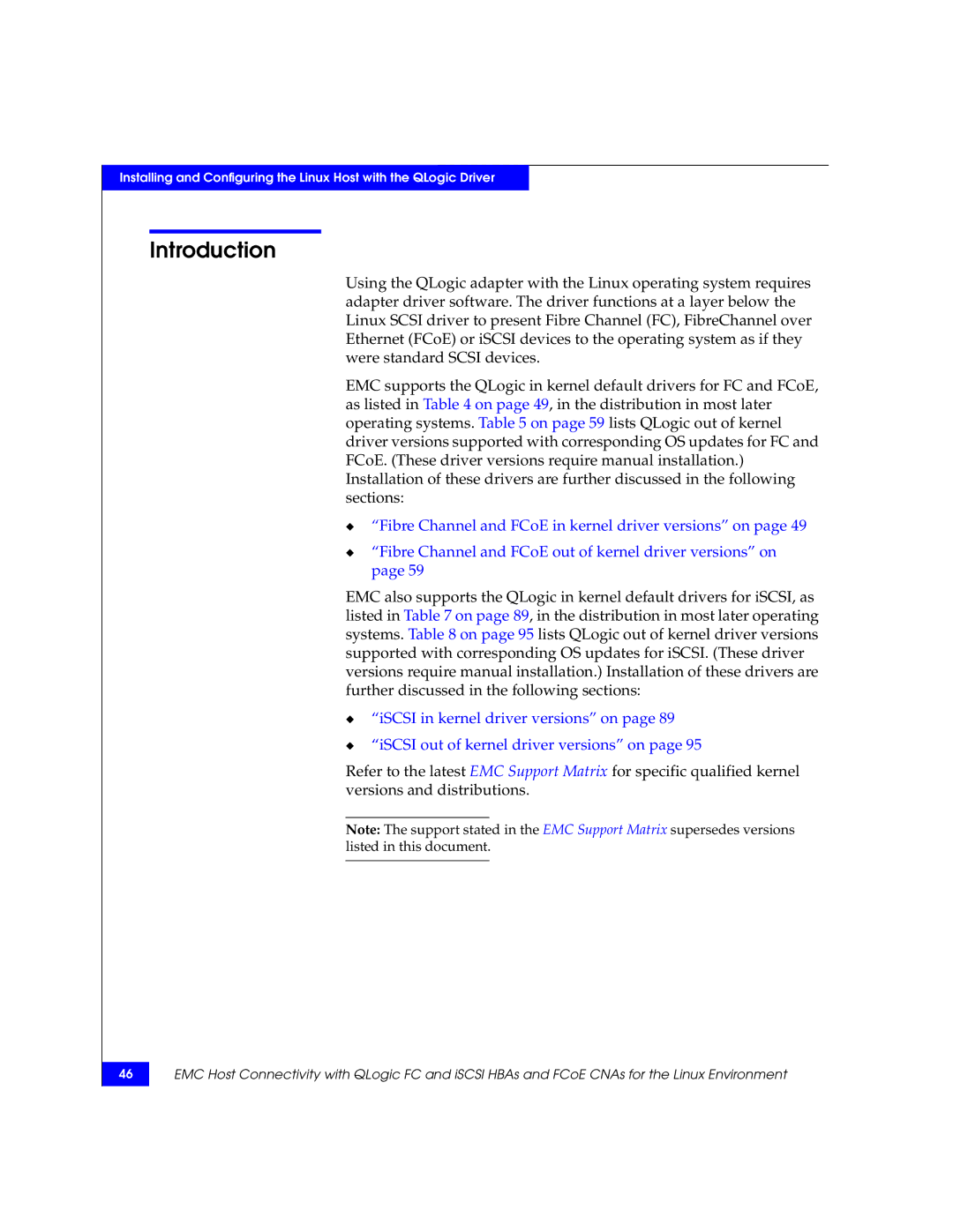 EMC P/N 300-002-803 manual Introduction 