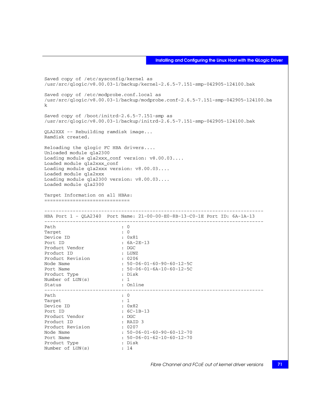 EMC P/N 300-002-803 manual Lunz 