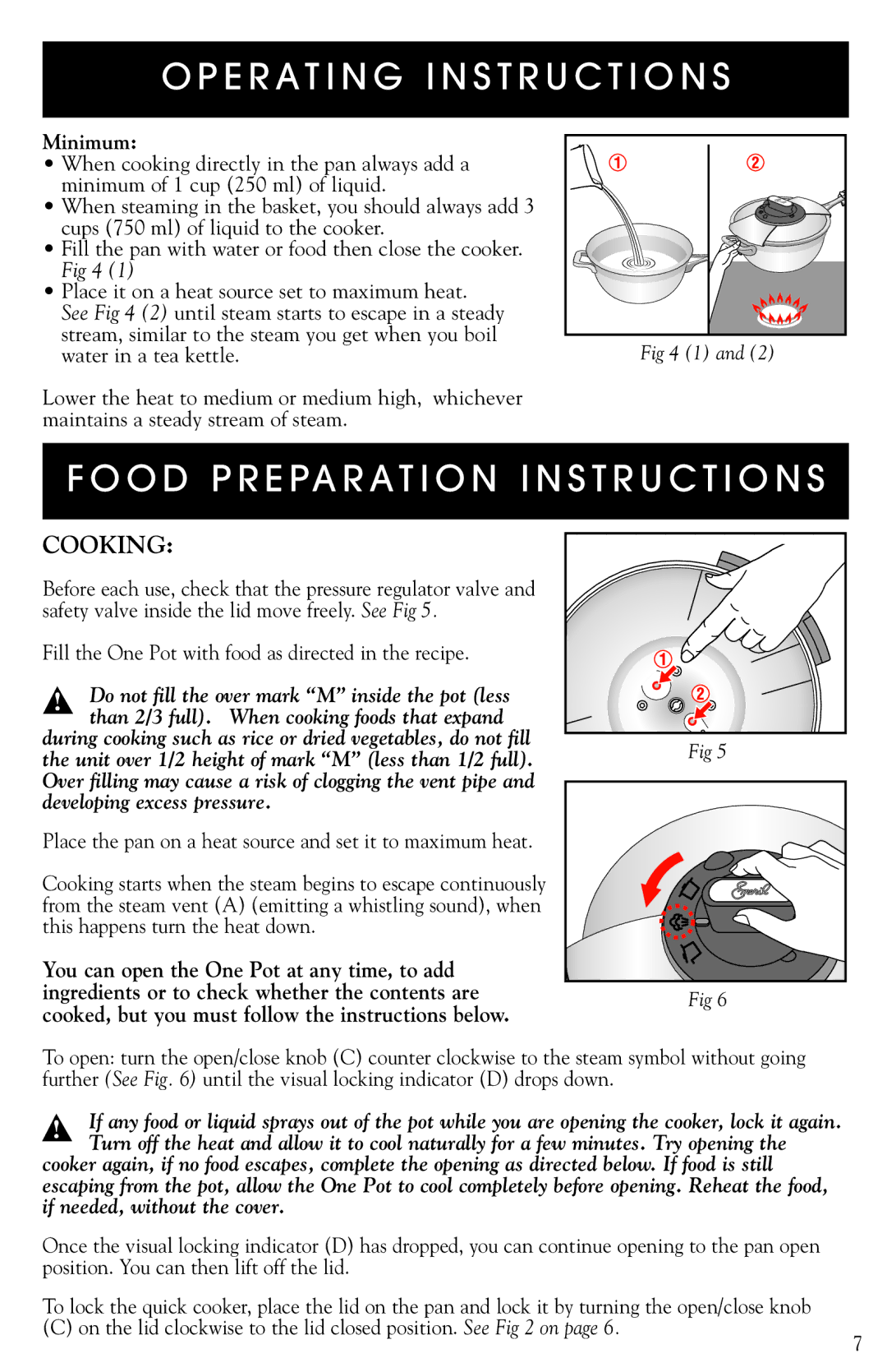 Emerilware 20010 manual O D P R E PA R a T I O N I N S T R U C T I O N S 