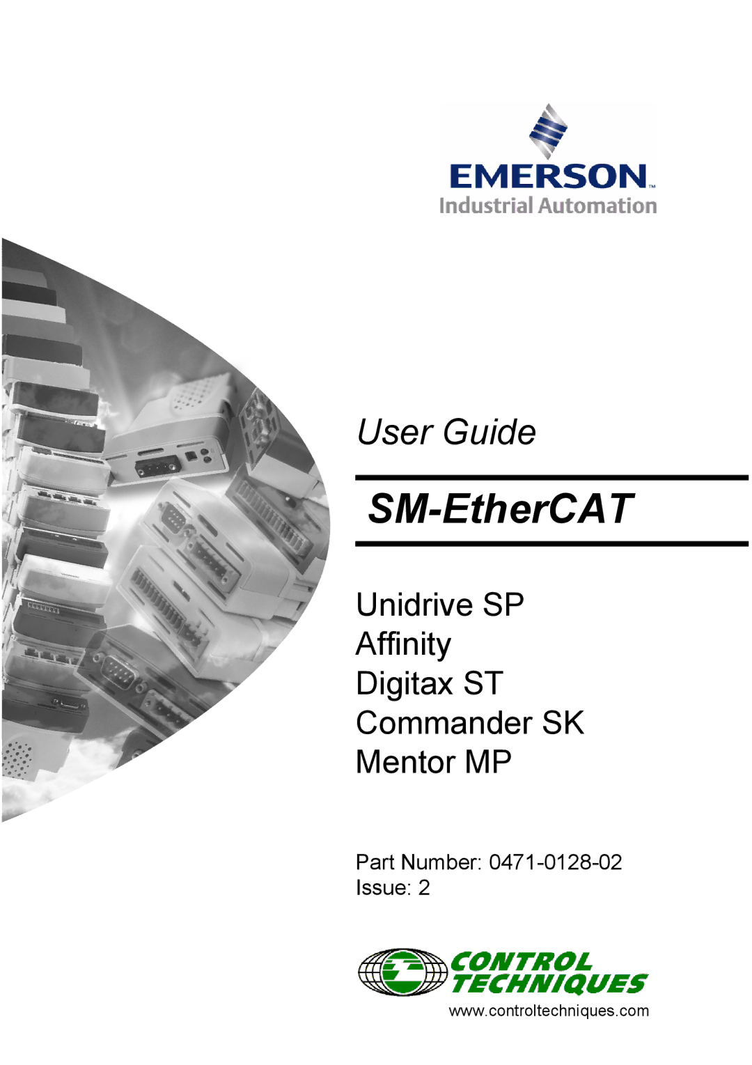 Emerson 0471-0128-02 manual SM-EtherCAT 