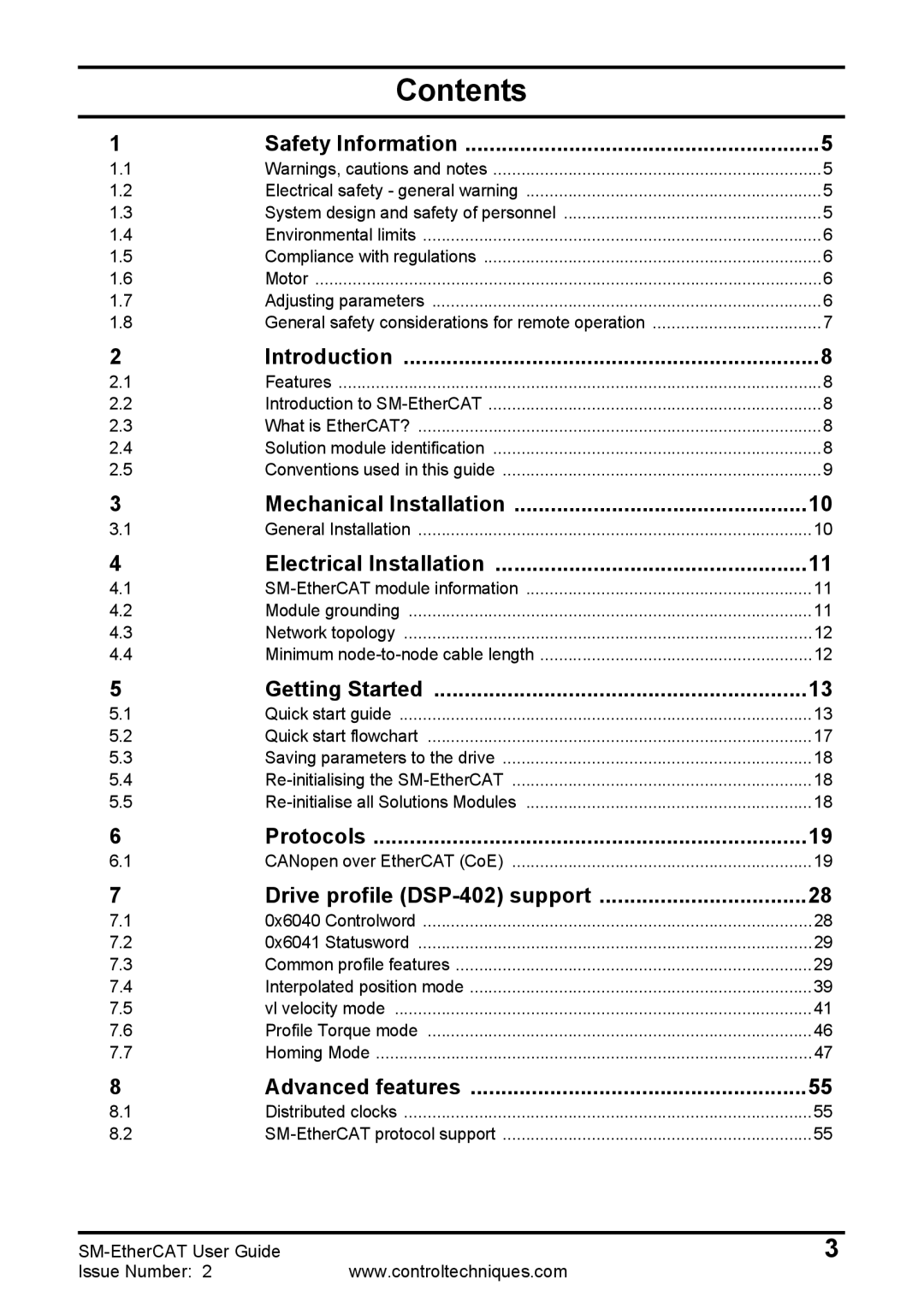 Emerson 0471-0128-02 manual Contents 