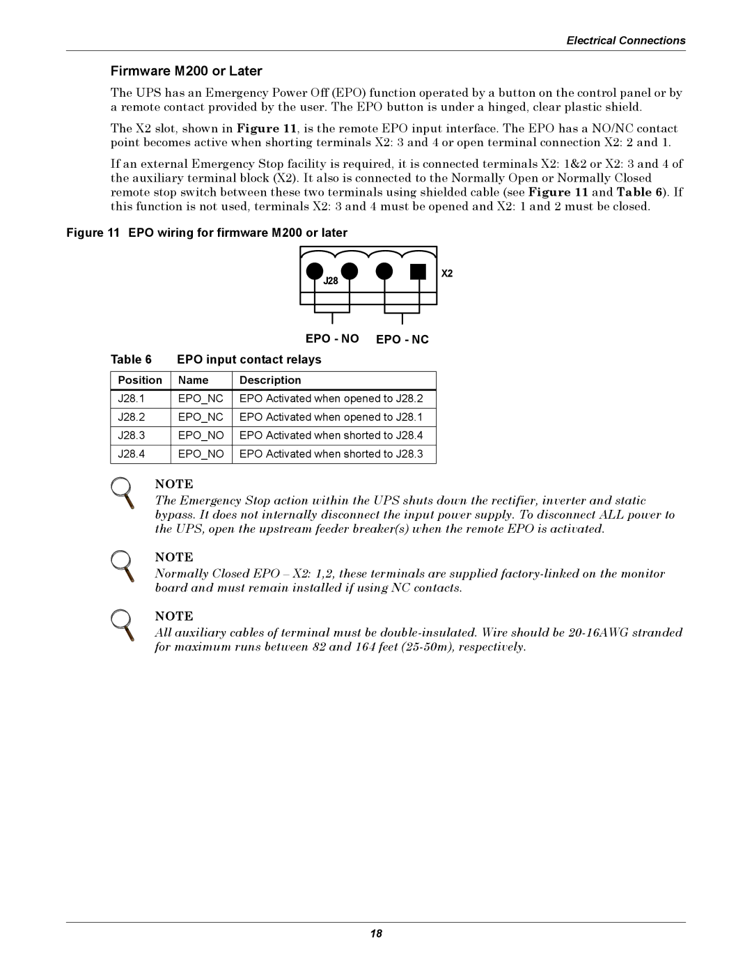 Emerson 10-30kVA, 208V installation manual Firmware M200 or Later 