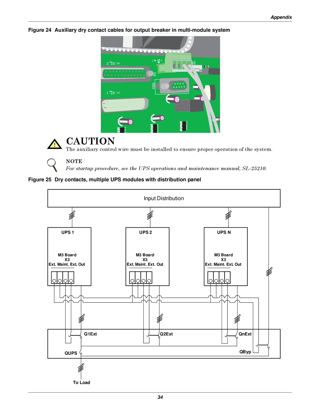 Emerson 10-30kVA installation manual Input Distribution 