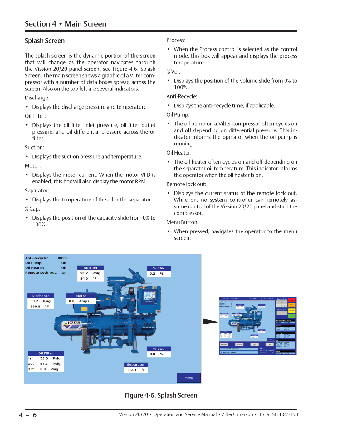 Emerson 20/20 service manual Splash Screen 