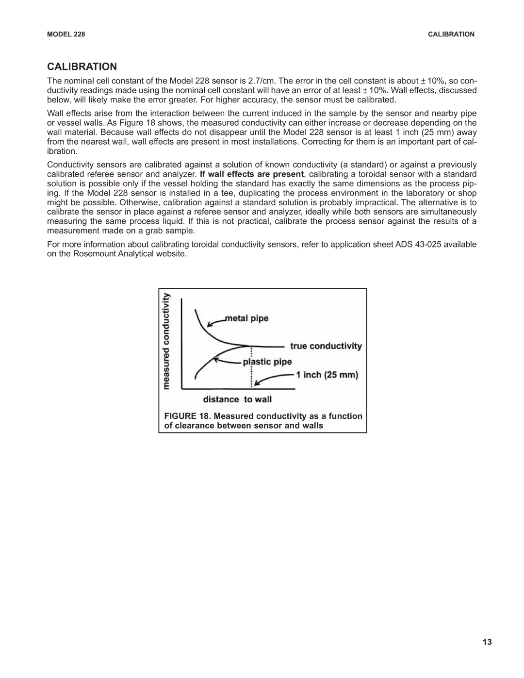 Emerson 228 specifications Calibration 