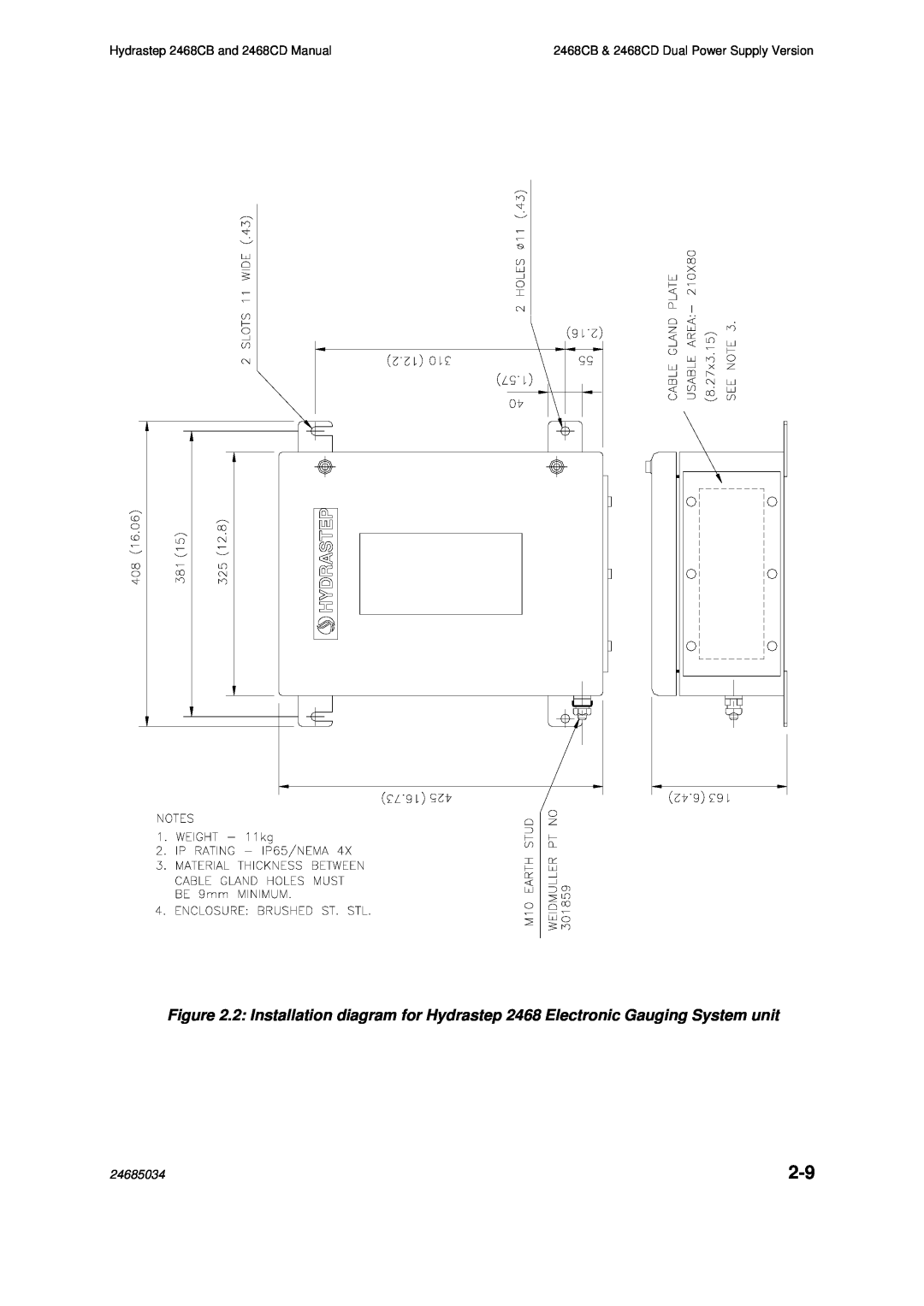 Emerson manual Hydrastep 2468CB and 2468CD Manual, 24685034 