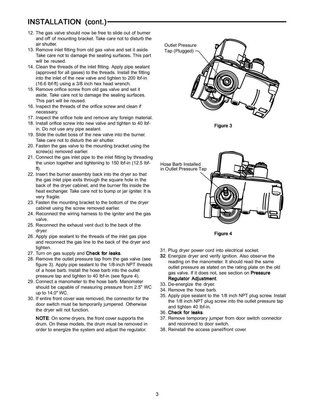 Emerson 25M01A-100 to 25M01A-199 specifications Installation 