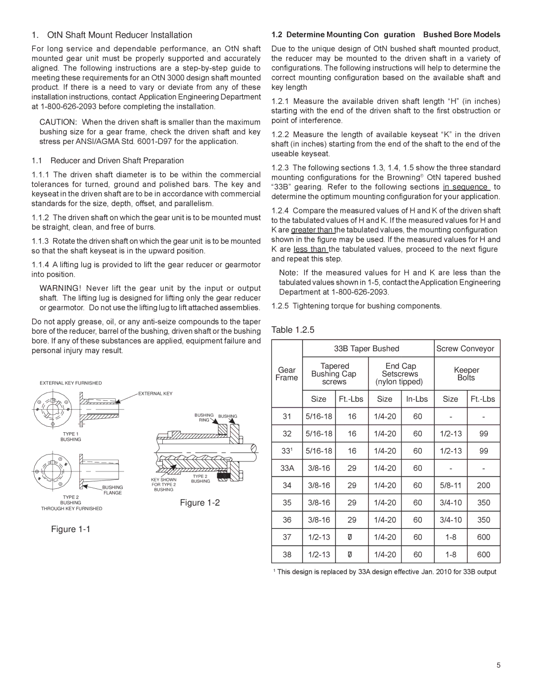 Emerson 3000 installation instructions OtN Shaft Mount Reducer Installation 