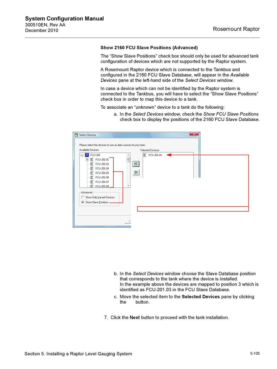 Emerson 300510EN configurationmanual Show 2160 FCU Slave Positions Advanced 