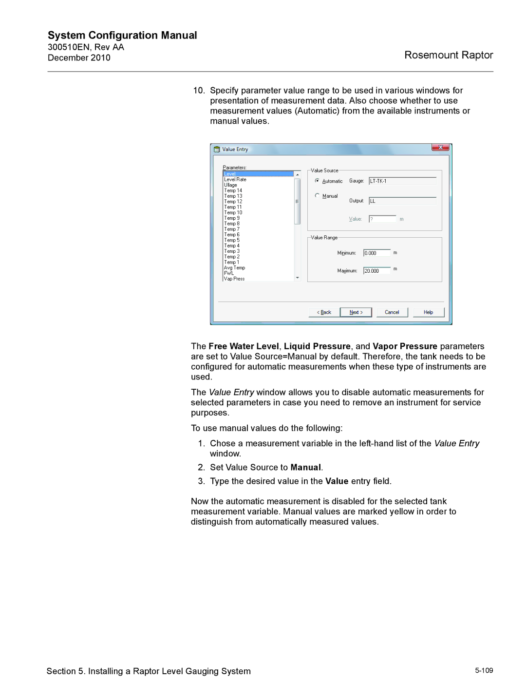 Emerson 300510EN configurationmanual 109 