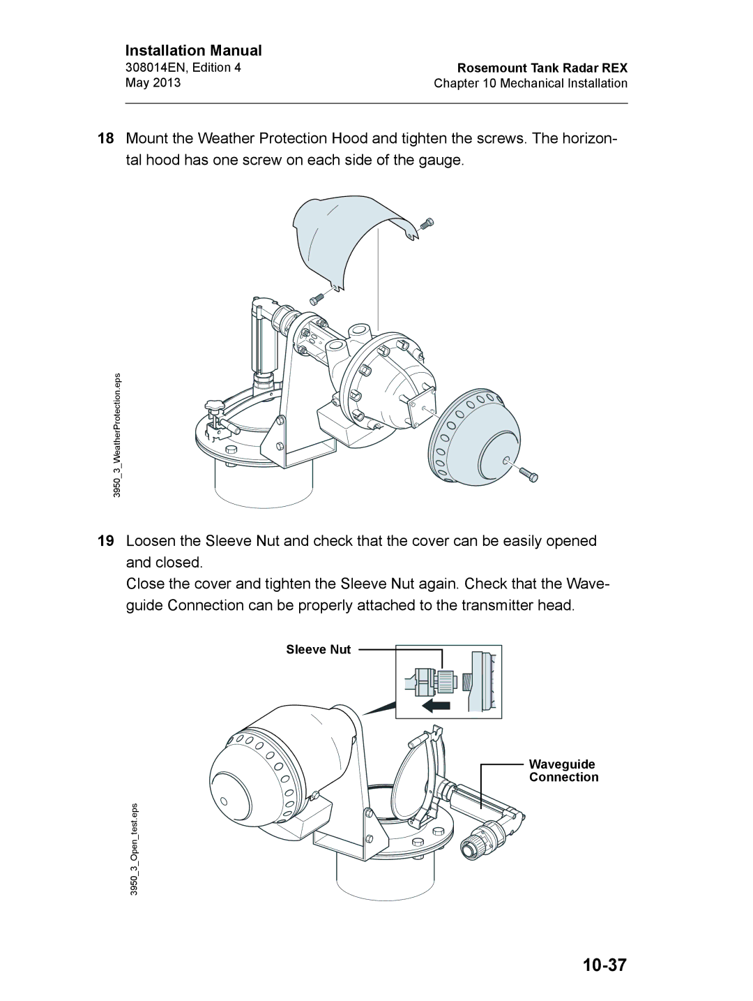 Emerson Edition 4, 308014EN installation manual 10-37 