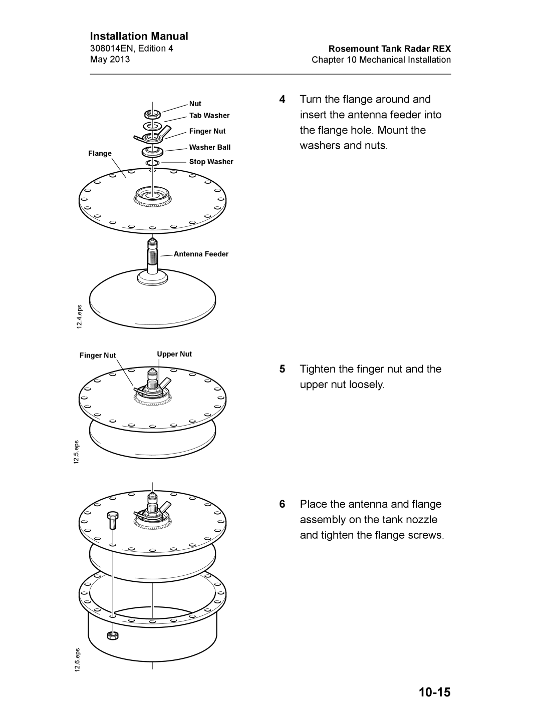 Emerson Edition 4, 308014EN installation manual 10-15 