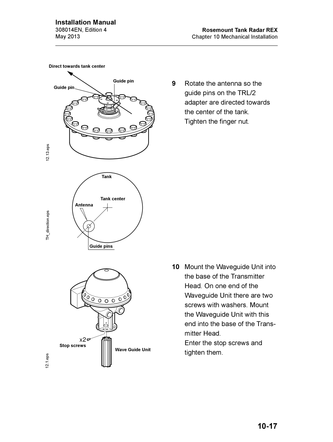 Emerson Edition 4, 308014EN installation manual 10-17 