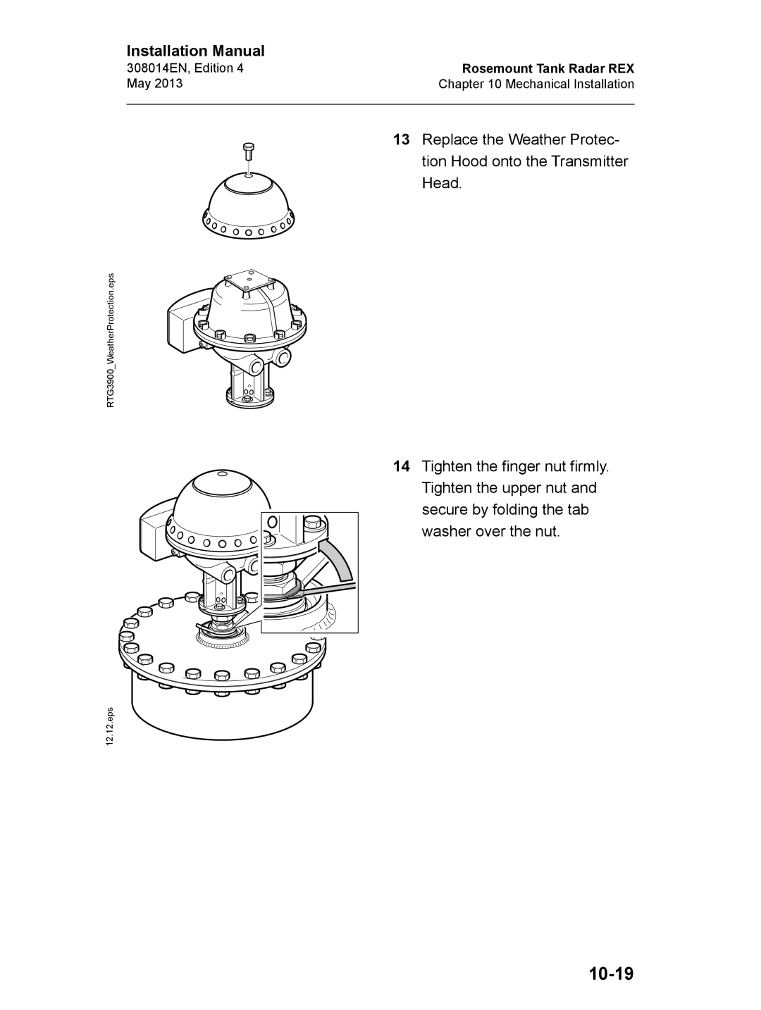 Emerson Edition 4, 308014EN installation manual 10-19 