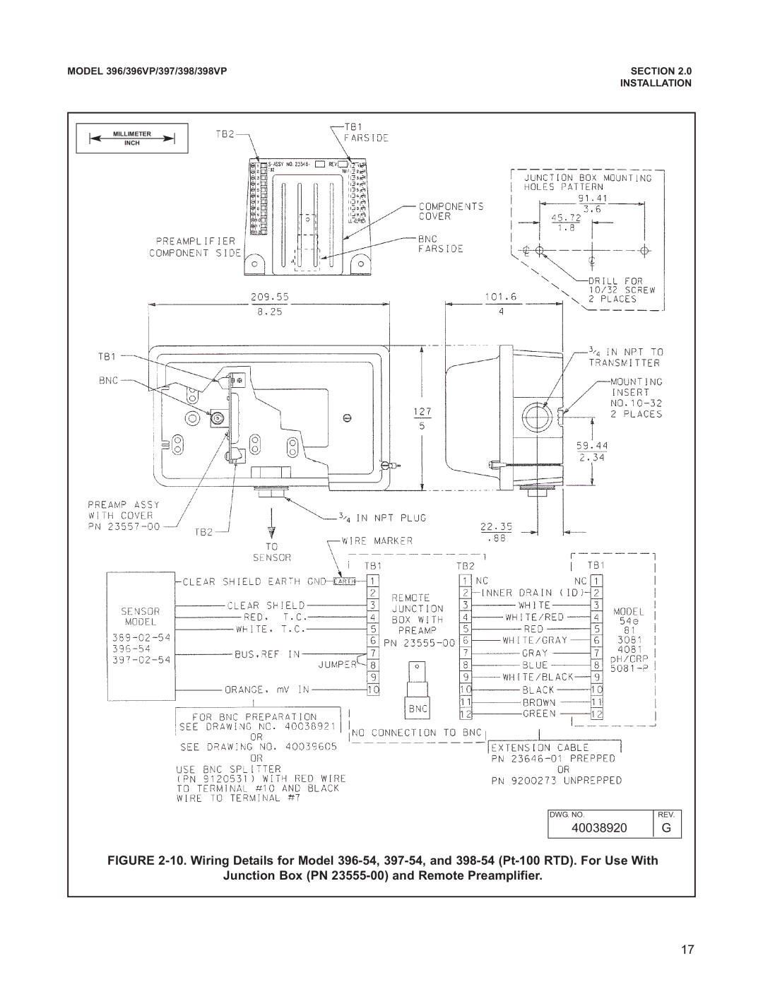 Emerson 396VP, 398VP, 397 instruction manual 40038920 G 