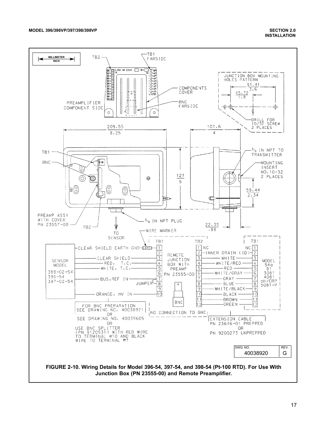 Emerson 396VP, 398VP, 397 instruction manual 40038920 