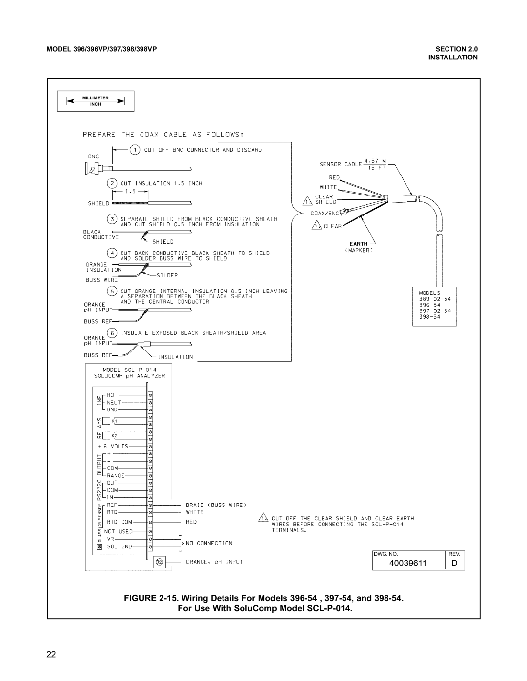 Emerson 396VP, 398VP, 397 instruction manual 40039611 