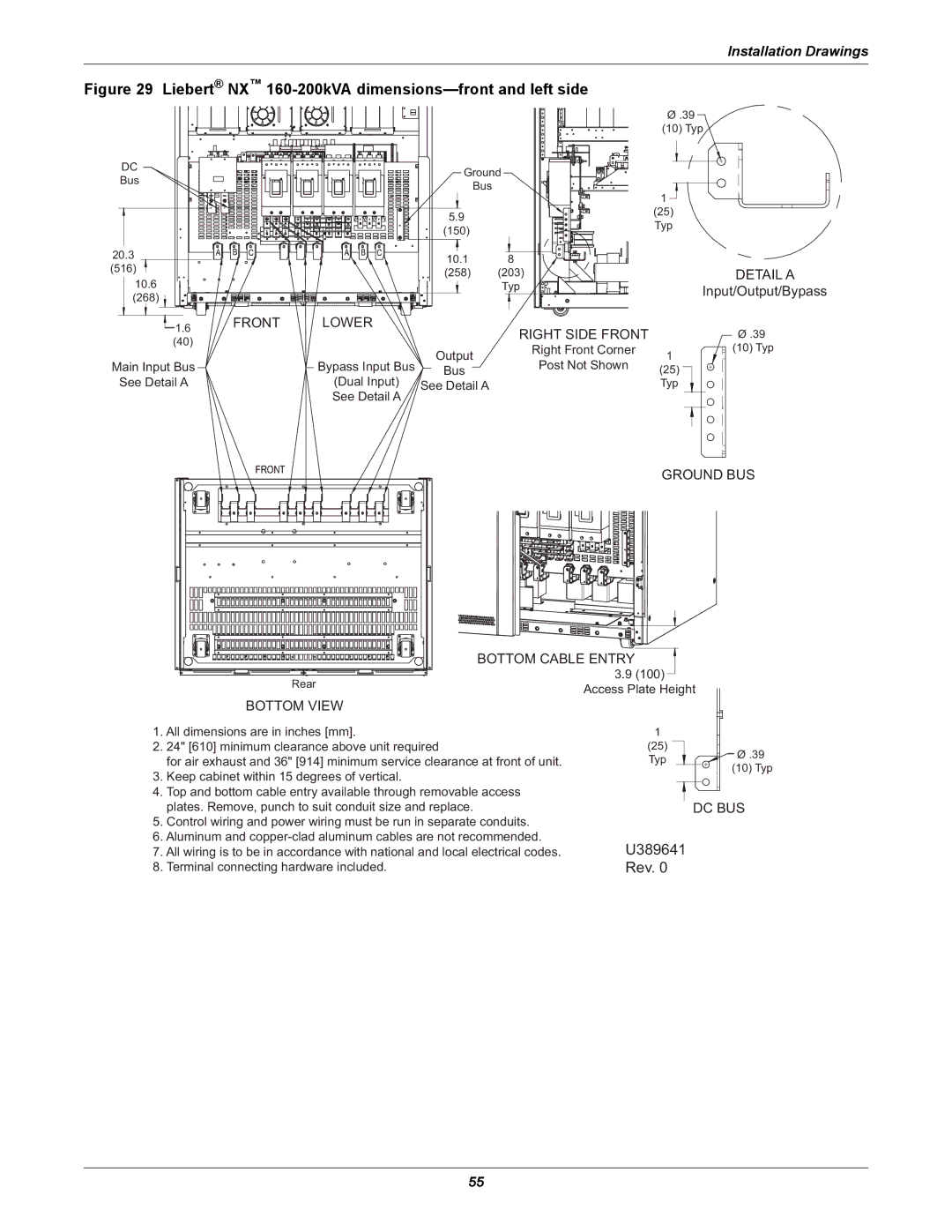 Emerson 40-200KVA user manual U389641 