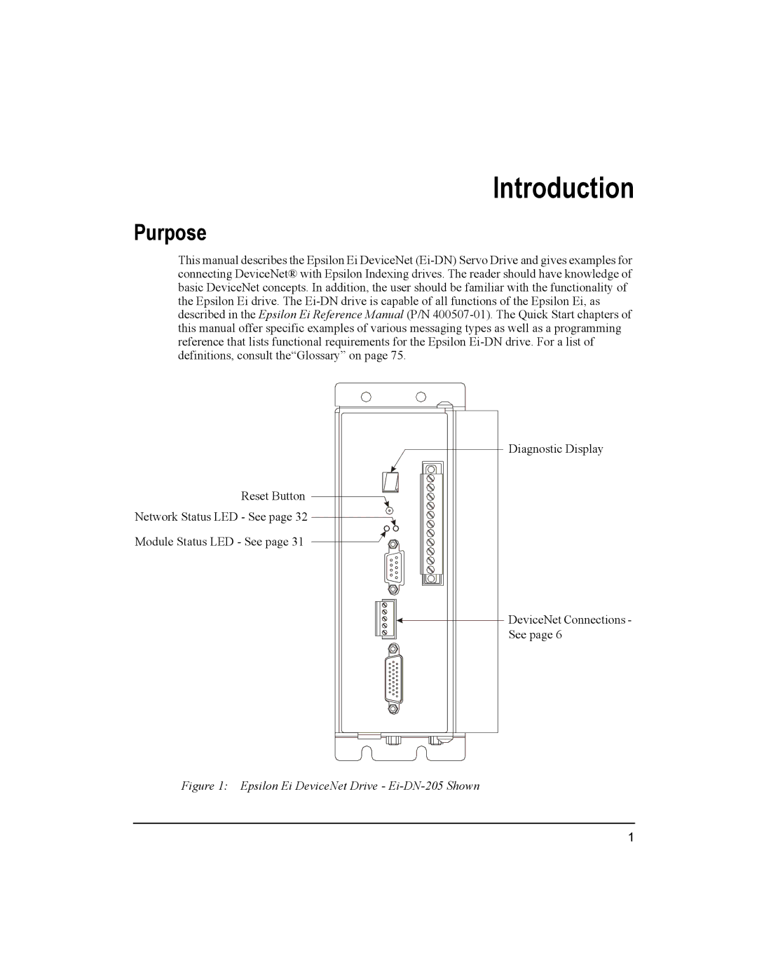 Emerson 400501-08 manual Introduction, Purpose 