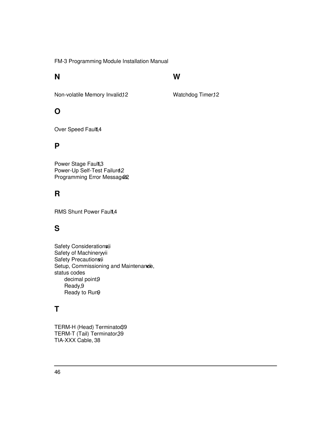 Emerson 400508-02 installation manual FM-3 Programming Module Installation Manual 