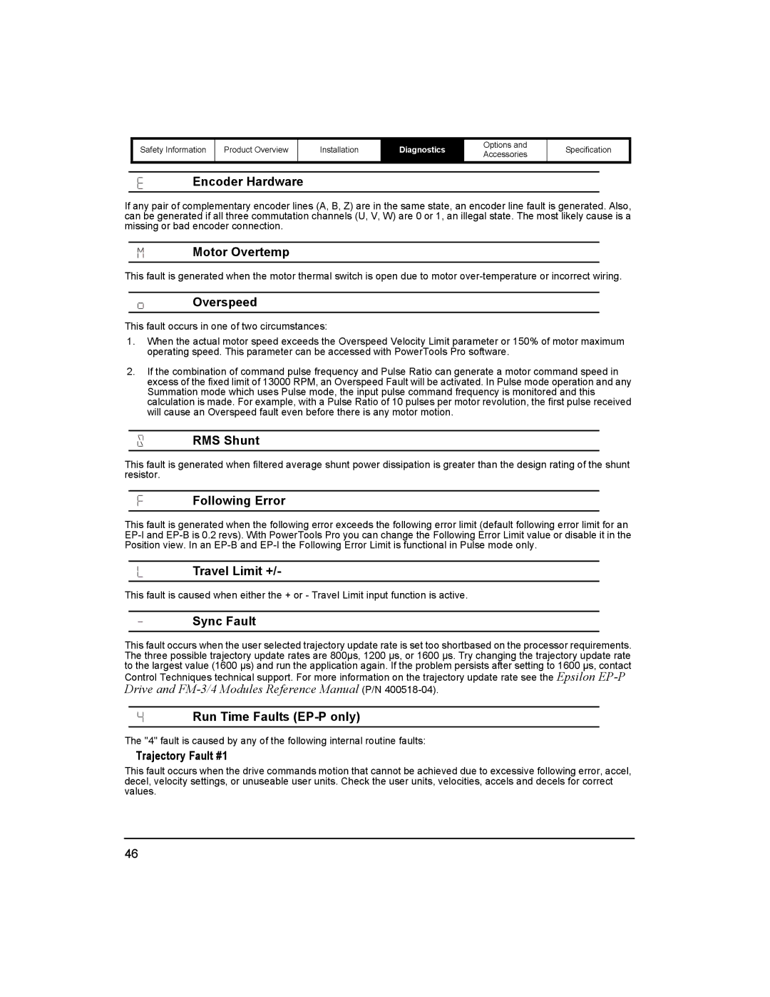 Emerson 400518-01 installation manual Travel Limit + 