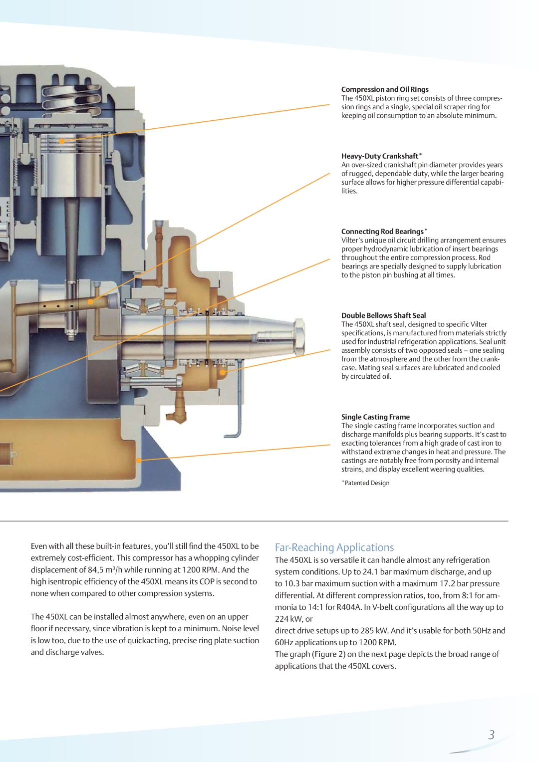 Emerson 450XL manual Far-Reaching Applications 