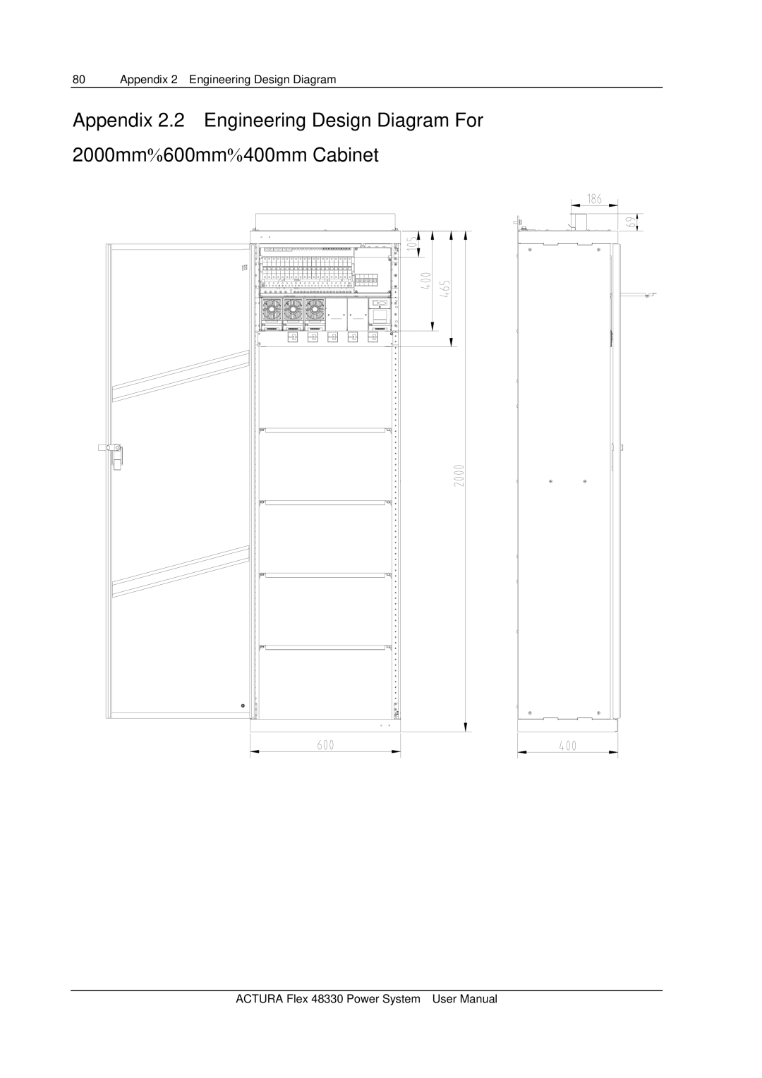 Emerson 48330 user manual Appendix 2 Engineering Design Diagram 