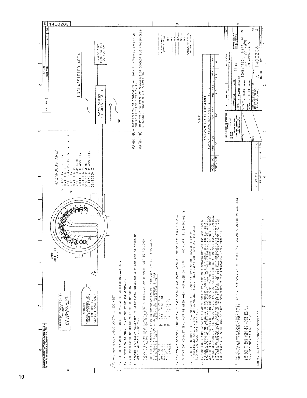 Emerson 5081T-FF/FI instruction sheet 