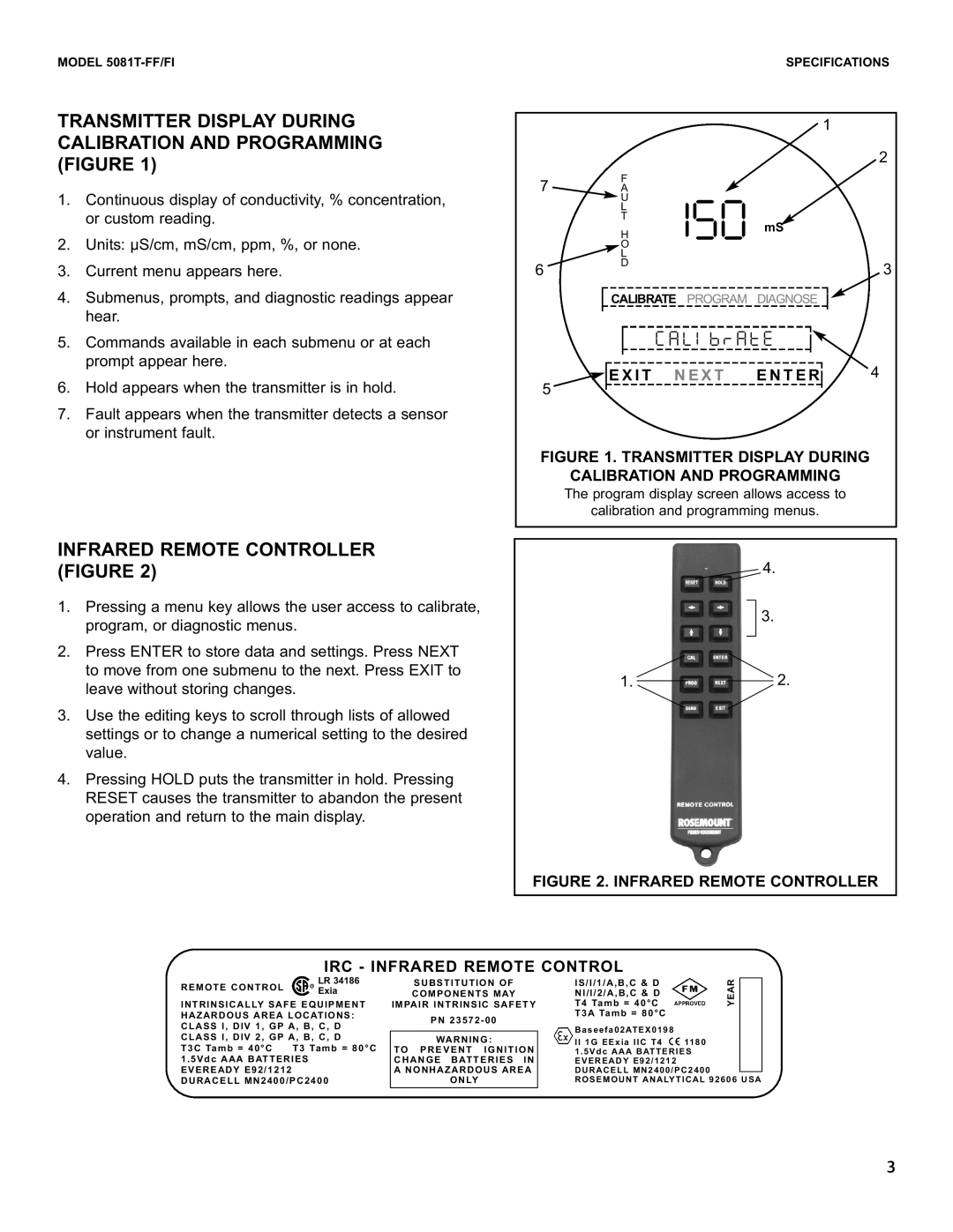 Emerson 5081T-FF/FI instruction sheet Infrared Remote Controller Figure, I T N E X T 