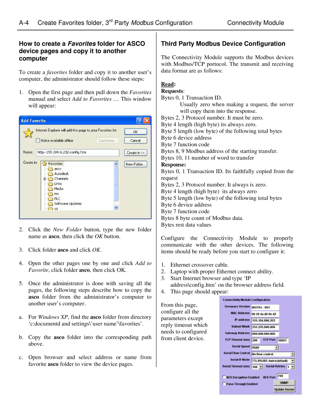 Emerson 5100 installation manual Third Party Modbus Device Configuration, Read Requests 