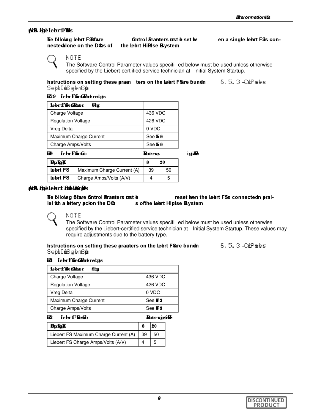 Emerson 540VDC manual Appendix A.5.5 Single Liebert FS on UPS DC Bus, UPS Output Rating kVA 120 