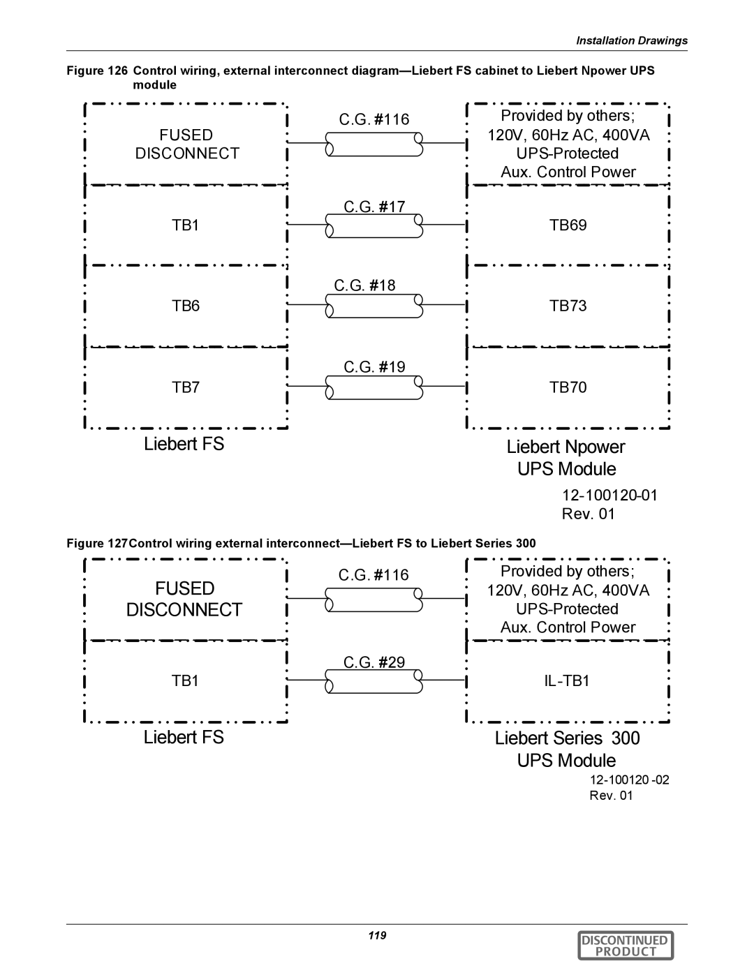 Emerson 540VDC manual Fused 