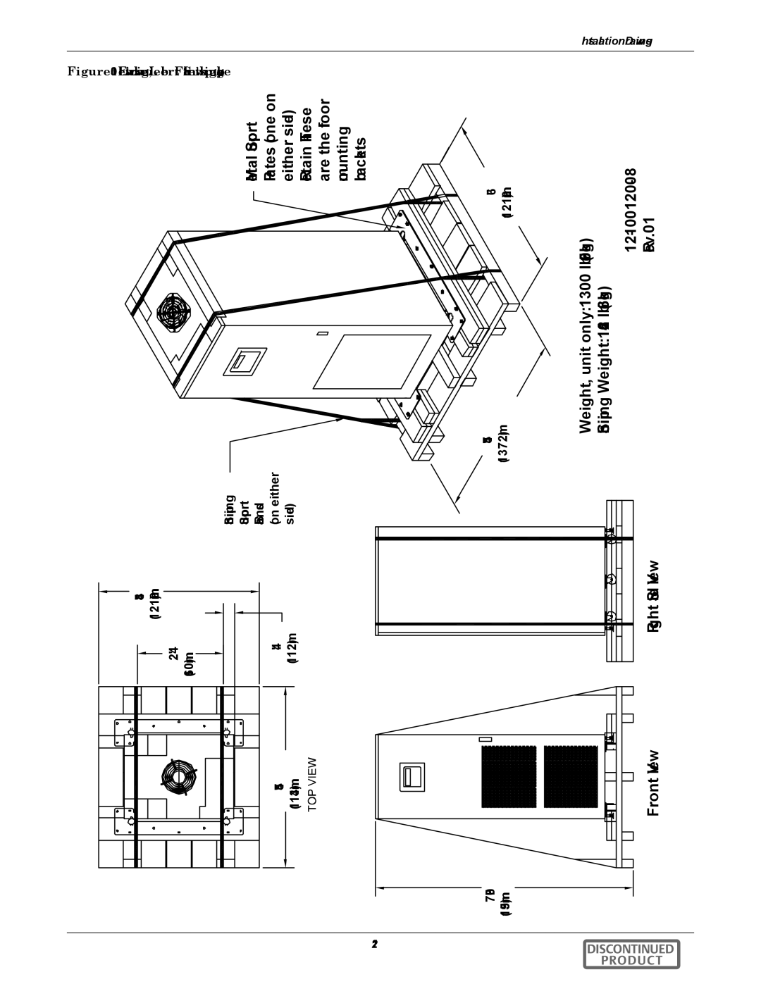 Emerson 540VDC manual Metal Support 