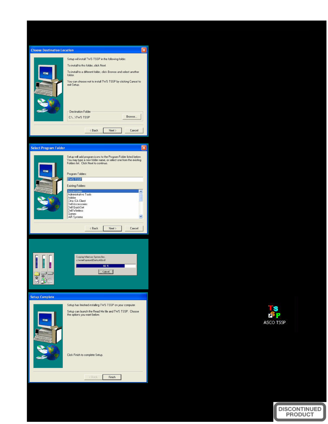 Emerson A5510, 5500 SERIES installation manual Setup Program - Serial Connection, Thin Web Server, Click Next 