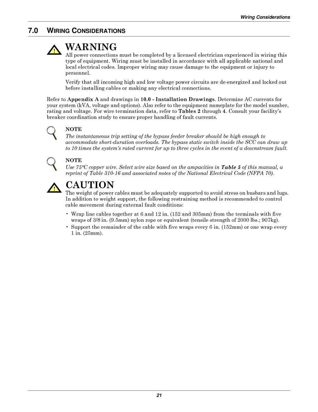 Emerson 610 installation manual Wiring Considerations 