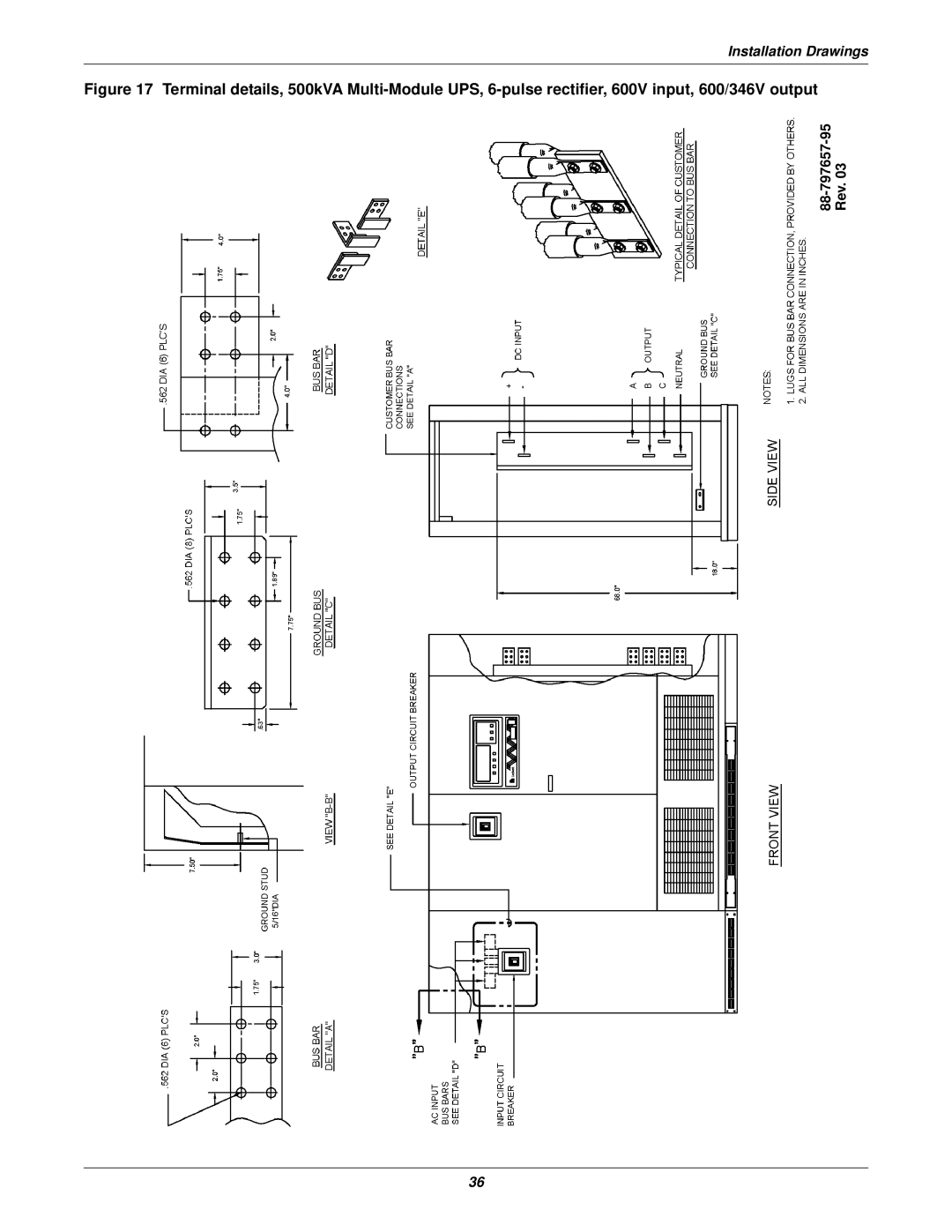 Emerson 610 installation manual 88-797657-95 Rev 