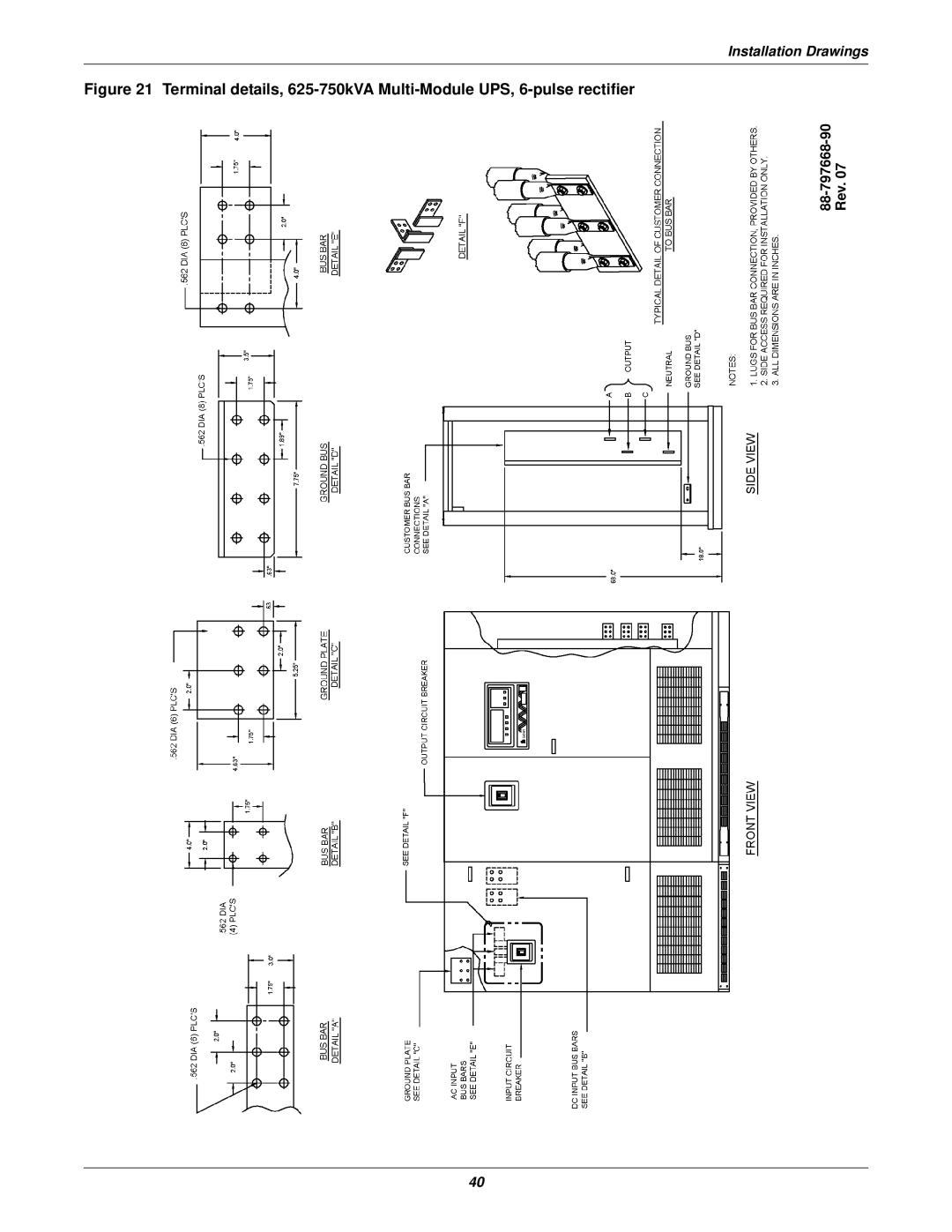 Emerson 610 installation manual 88-797668-90 Rev 