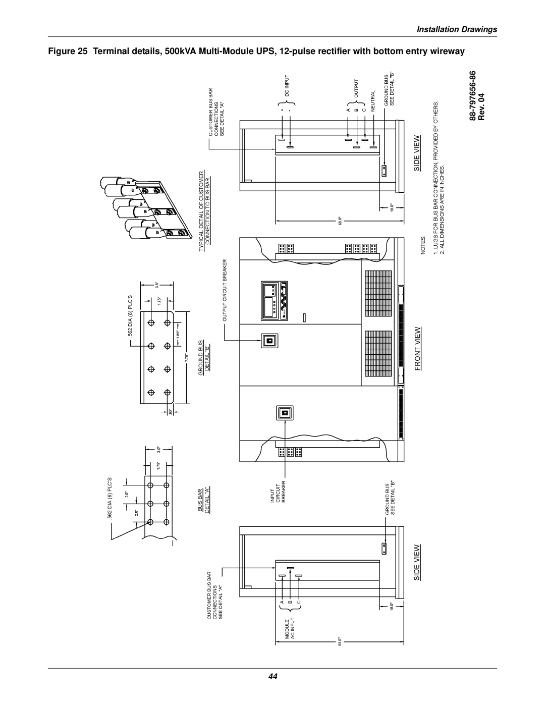 Emerson 610 installation manual 88-797656-86 Rev 