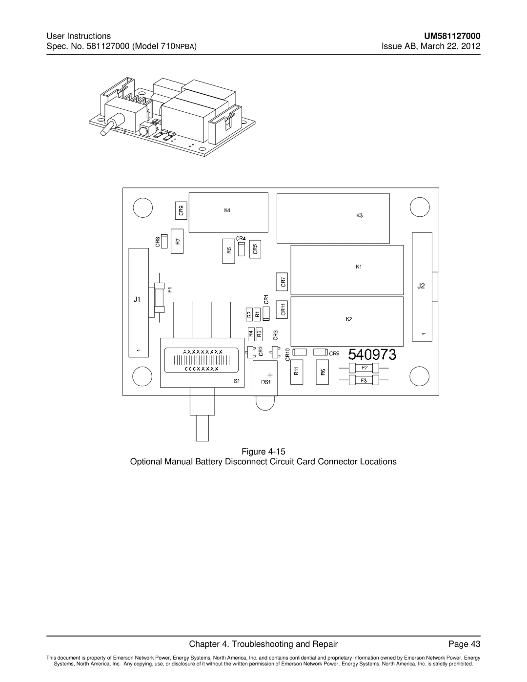 Emerson 710NPBA manual UM581127000 