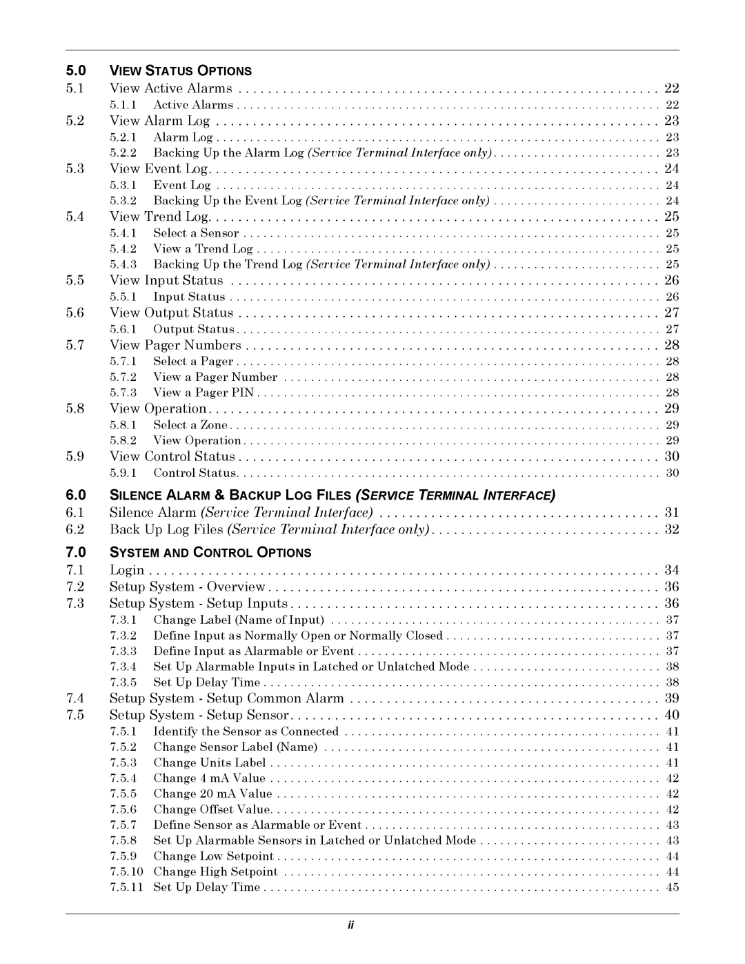 Emerson AC8 user manual View Active Alarms 